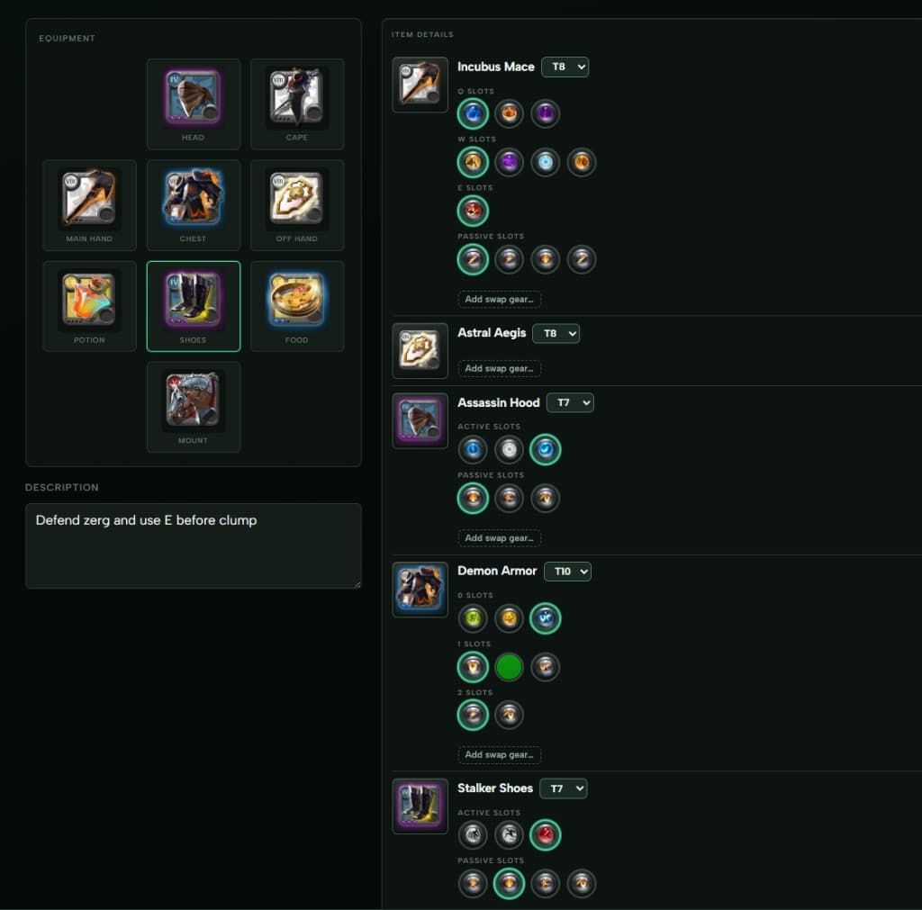 Build editor