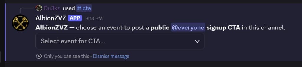 Discord /cta